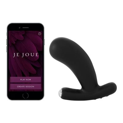 Je Joue Nuo v.2 | Vibrierender und vernetzter Analplug | Schwarz