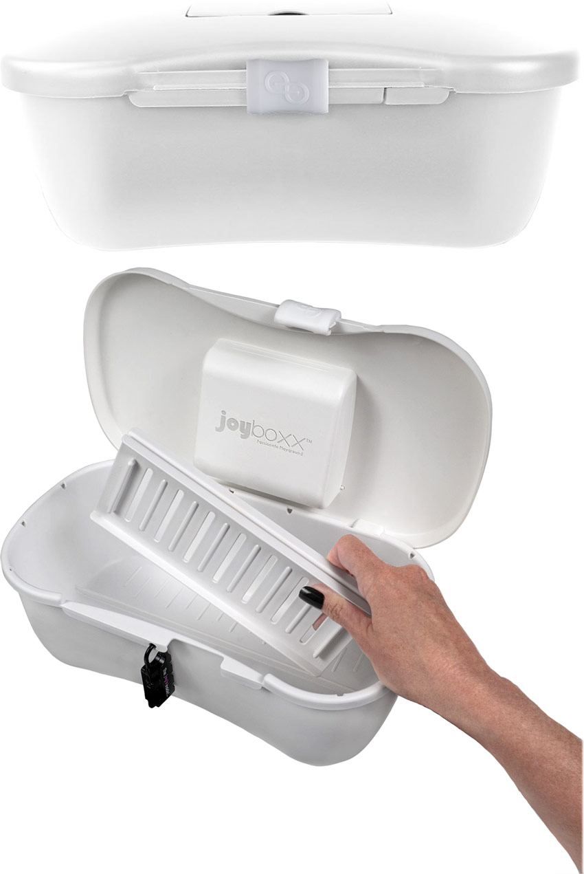 JoyBoxx Hygienic Storage System for Sextoys - White