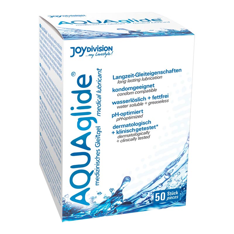 JoyDivision AQUAglide Gleitgel - 50x 3 ml (Wasserbasis)