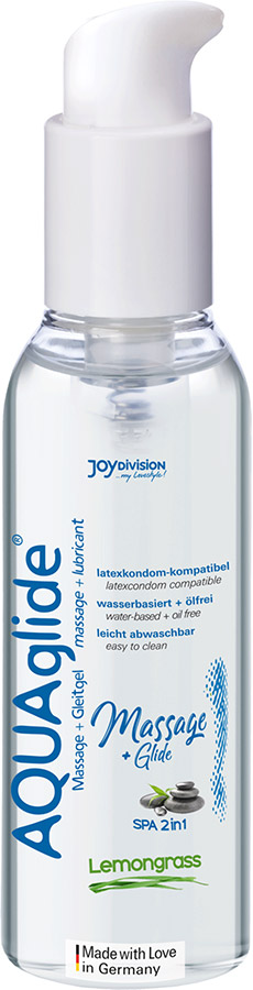 Lubrificante & gel JoyDivision AQUAglide SPA 2 in 1 - Citronelle - 200 ml
