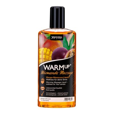 JoyDivision WARMup | Wärmendes Massageöl | Mango & Passionsfrucht