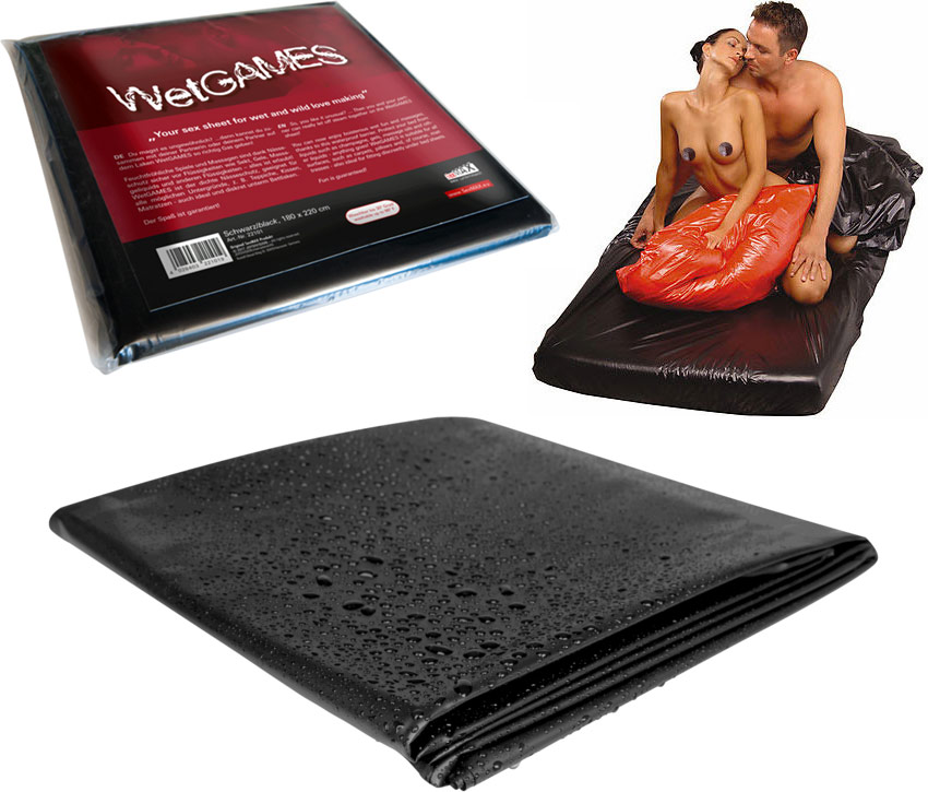 WetGames Waterproof Blanket - Black