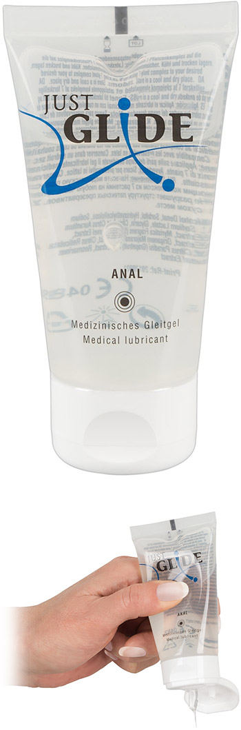 Just Glide anal lubricant - 50 ml (water based)
