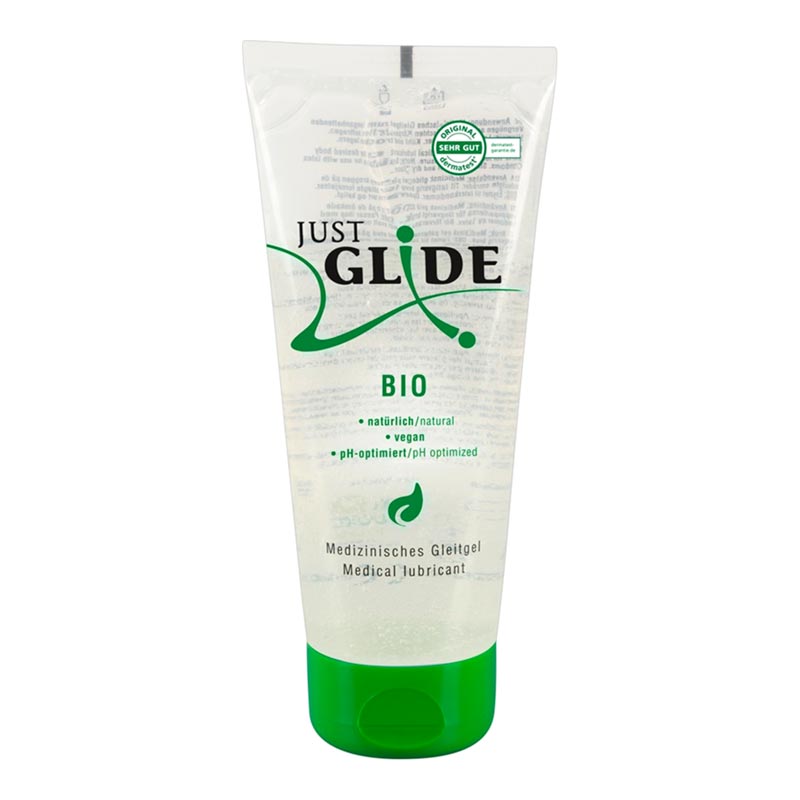 Just Glide BIO Gleitmittel - 200 ml (Wasserbasis)