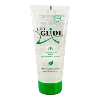 Just Glide BIO |&nbsp;Lubrifiant 100% bio et vegan à base d'eau |&nbsp;200 ml
