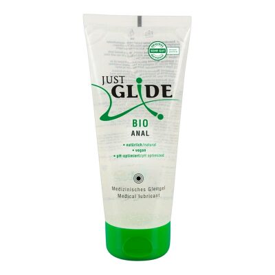 Just Glide BIO Anal |&nbsp;Lubrifiant bio et vegan pour sexe anal |&nbsp;200 ml