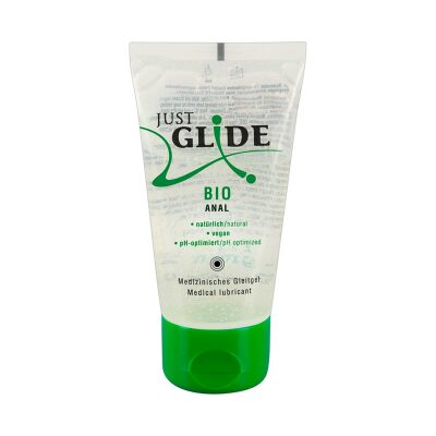 Just Glide BIO Anal |&nbsp;Lubrifiant bio et vegan pour sexe anal |&nbsp;50 ml
