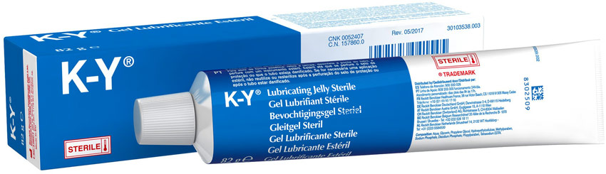 Gel lubrifiant stérile K-Y - 82 g (à base d'eau)
