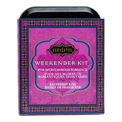 Kama Sutra The Weekender | Coffret pour couple | Baiser de framboise