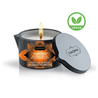 Kamasutra Ignite | Bougie de massage | Mangue Tropicale