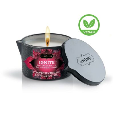 Kamasutra Ignite | Massagekerze | Erdbeerträume