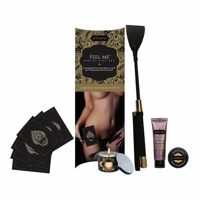 Kamasutra Feel Me | Box mit Accessoires und Kosmetika