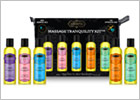 Kit di massoterapia Kamasutra Tranquility (5 oli da massaggio)
