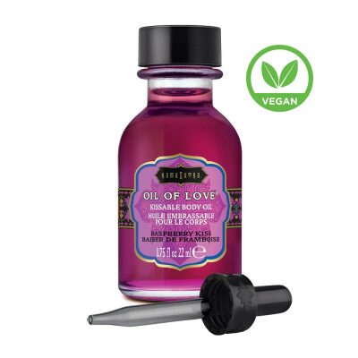 Kamasutra Oil of Love | Orgastisches Öl für sie und ihn | Himbeer
