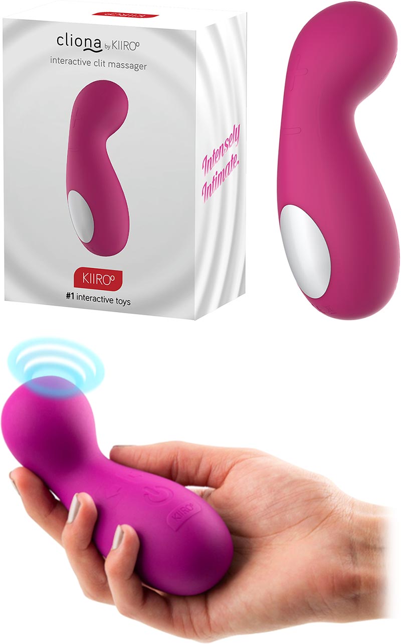 Mini stimulateur vibrant & tactile Kiiroo Cliona