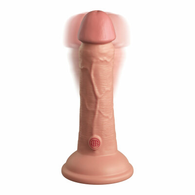 King Cock Elite Dual Density 6" | Realistischer Vibrator | 15 cm