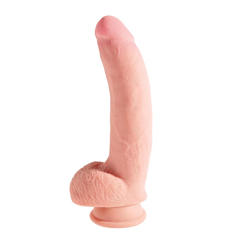 King Cock Plus Triple Density 10" | Realistischer Dildo mit Hoden King Cock Plus Triple Density 10" | Realistischer Dildo mit Hoden