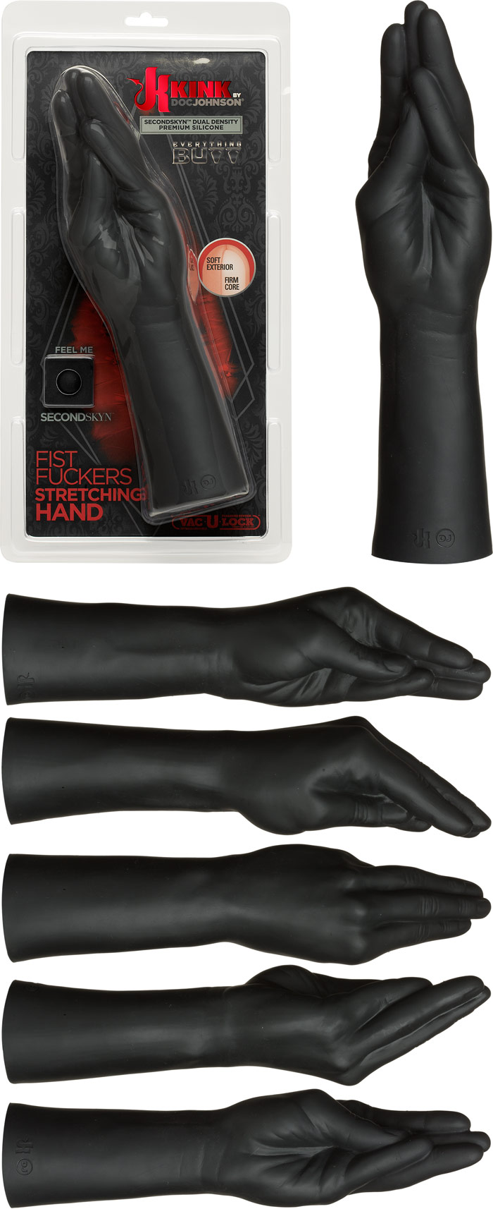 KINK Fist Fuckers Stretching Hand dildo in the shape of a hand