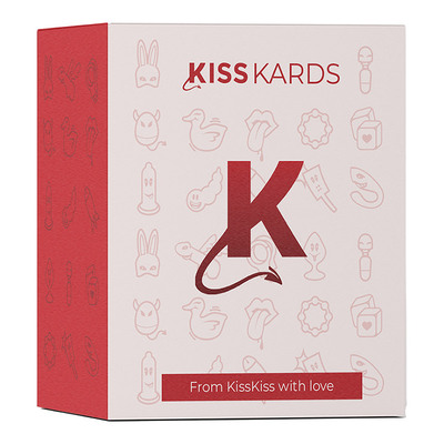 KissKiss.ch KissKards | Jeu de cartes érotique | 90 cartes