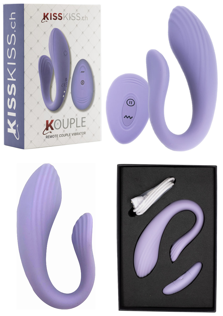 KissKiss.ch Kouple | Remote-controlled vibrator for couples