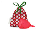 LadyCup Menstrual Cup - Small (Cherry)