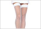 Leg Avenue 9011 fishnet stockings - White (S/L)