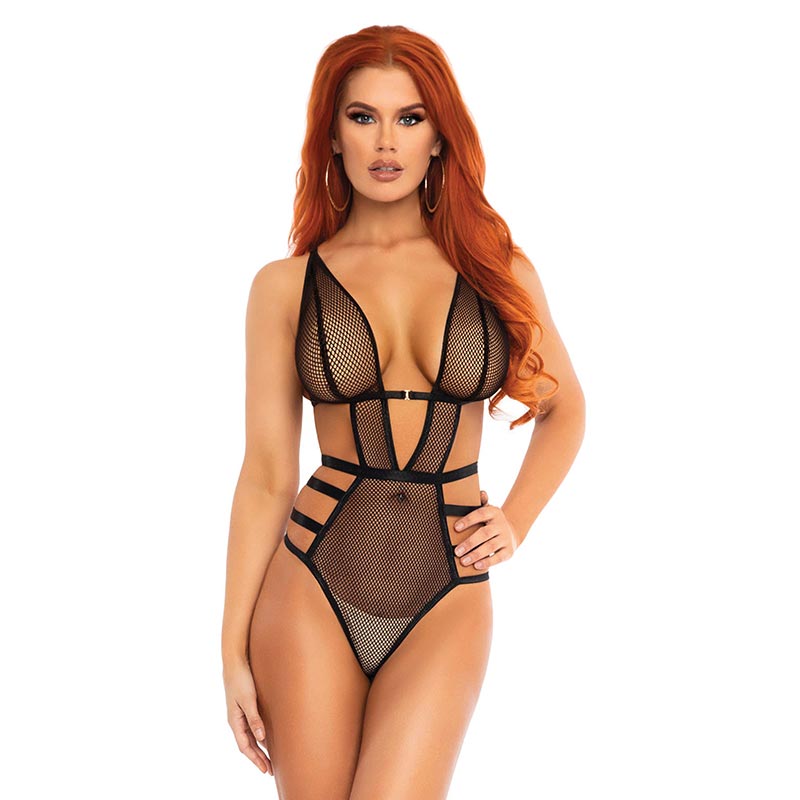 Leg Avenue 89258 Beautiful | Body aus Mesh mit Riemen Leg Avenue 89258 Beautiful | Body aus Mesh mit Riemen