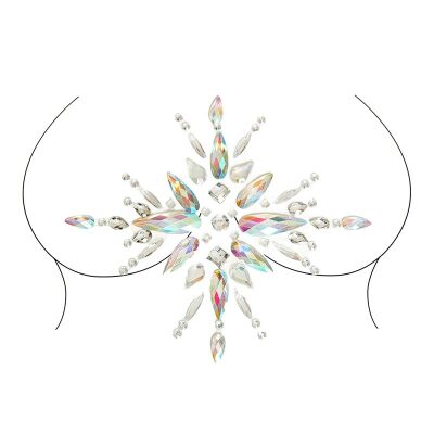 Leg Avenue Soleil | Selbstklebende mehrfarbige Strasssteine | Diamant