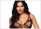 Leg Avenue 89215 Bodystocking - Black (S/L)