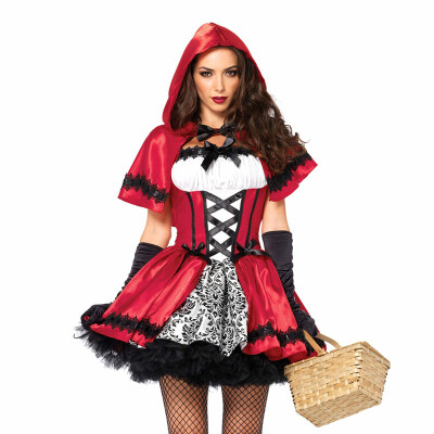 Leg Avenue Costume Petit Chaperon Rouge Gothic