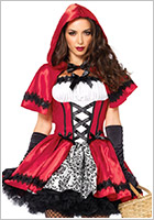 Leg Avenue Costume Petit Chaperon Rouge Gothic (L)