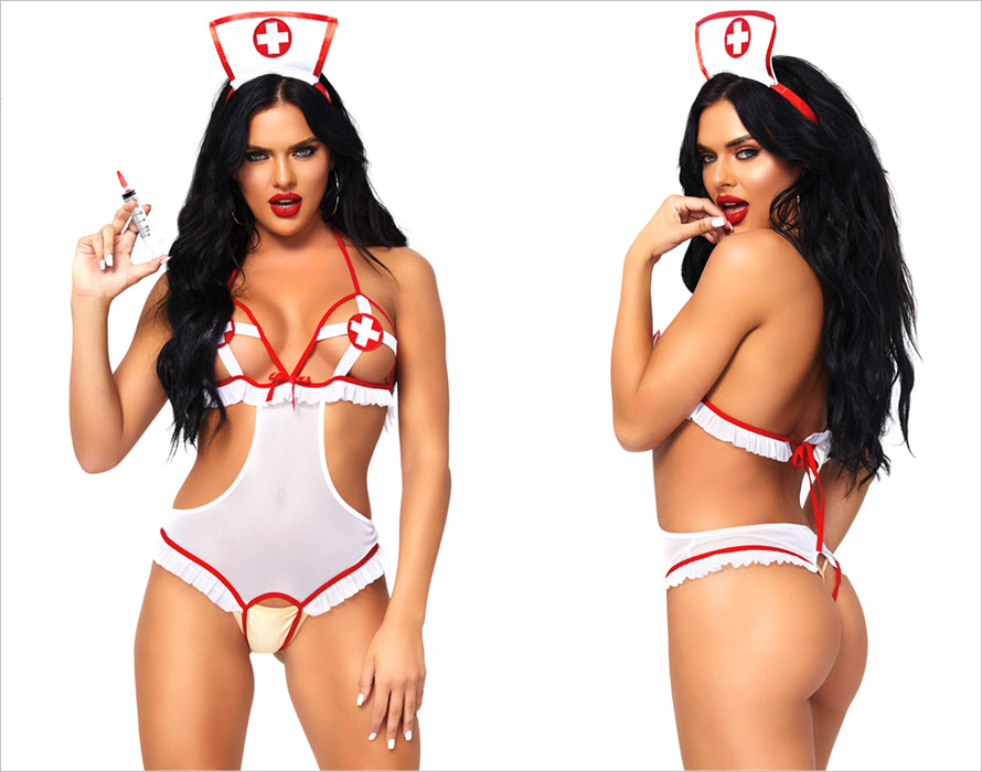 Leg Avenue Costume Naughty Nurse (S/L)