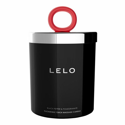 LELO Bougie de massage | Grenade et poivre noir, à la cire de soja