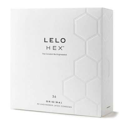 LELO HEX | Ultradünnes und ultraresistentes Kondom | 36 Kondome
