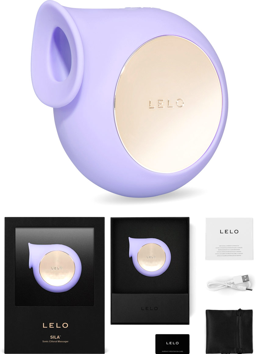 LELO Sila Clitoral Stimulator - Lilac