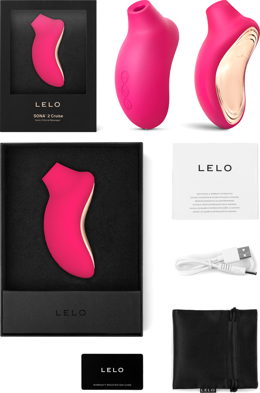 LELO Sona 2 Cruise Clitoral Stimulator - Pink
