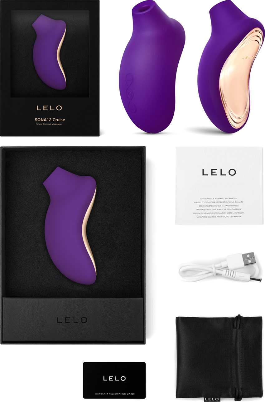 Stimulateur clitoridien LELO Sona 2 Cruise - Violet
