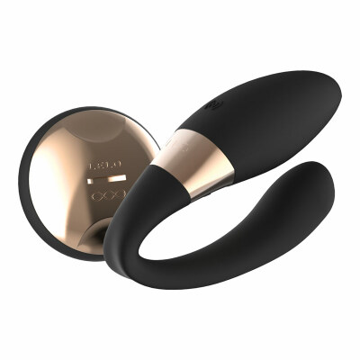 LELO Tiani Duo | Élégant vibromasseur pour couples | Noir
