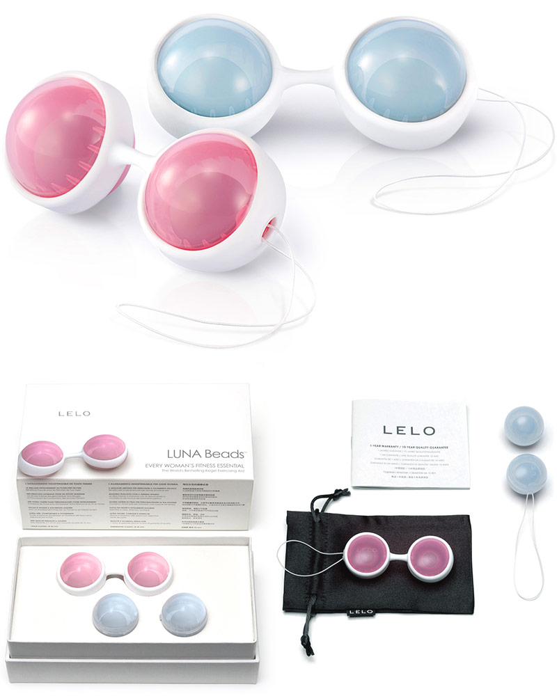 LELO Beads - Boules de Geisha, exercice de Kegel pour reeducation perineale  femme