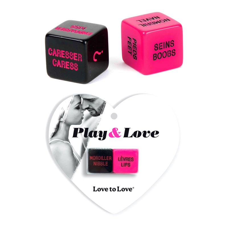 Love to Love Mini Love'D Play & Love, Due dadi erotici