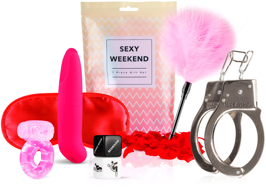 LoveBoxxx "Sexy Weekend" Surprise pouch for adults