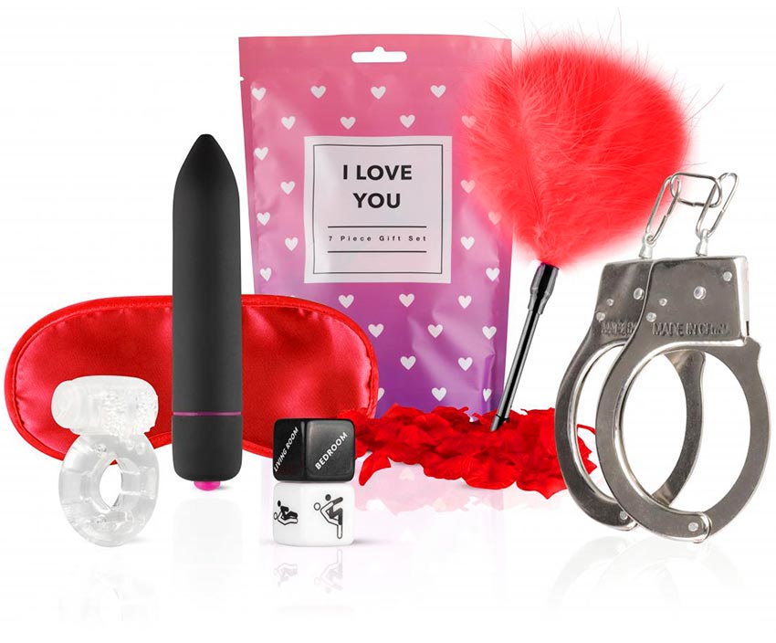 LoveBoxxx "I Love You" Surprise pouch for adults