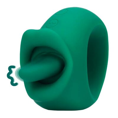 Loveline | Stimulateur clitoridien vibrant et léchant | Vert émeraude Loveline | Stimulateur clitoridien vibrant et léchant | Vert émeraude