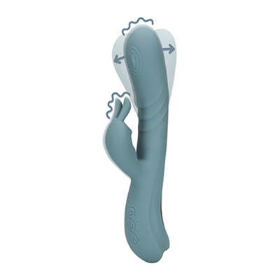 Loveline Fingering Motion | Rabbit Vibrator | Grau