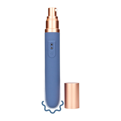 Loveline | Vibrator mit Gleitmittelreservoir | Blau und Gold