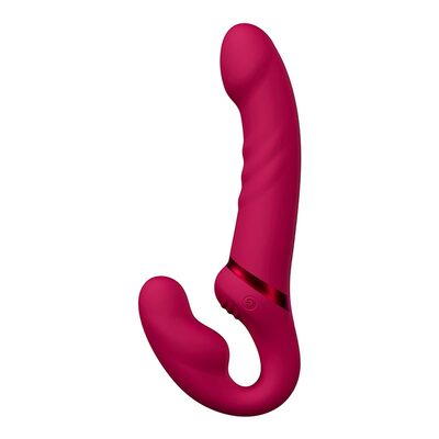 Lovense Lapis | Vibrierender, flexibler Umschnalldildo mit doppeltem Ende