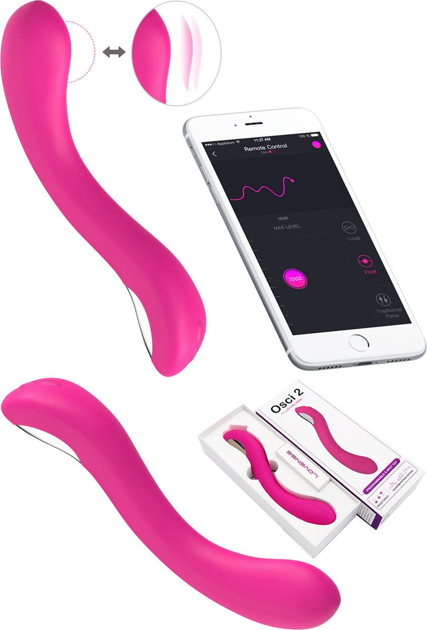 Lovense Osci 2 - Sex toy that stimulates the G-spot by oscillations