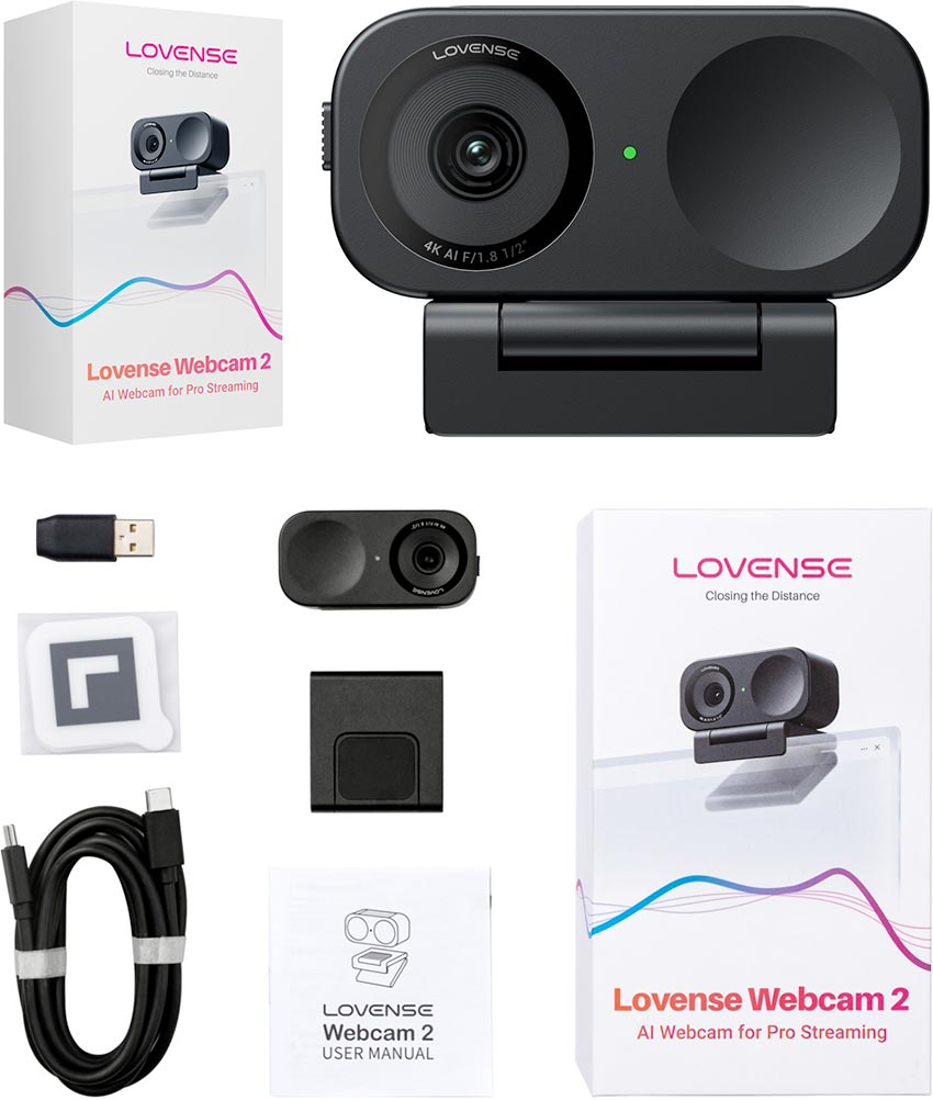 Lovense Webcam 2 Ultra HD 4K