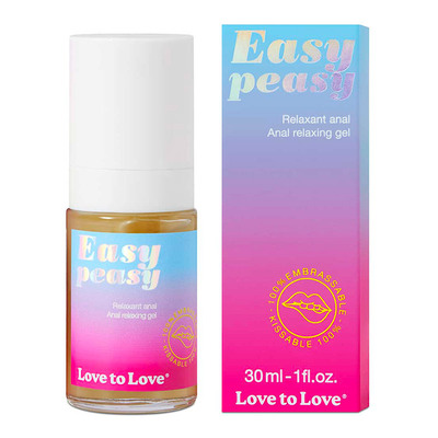 Love Easy Peasy | Küssbares analentspannungsgel | 30 ml