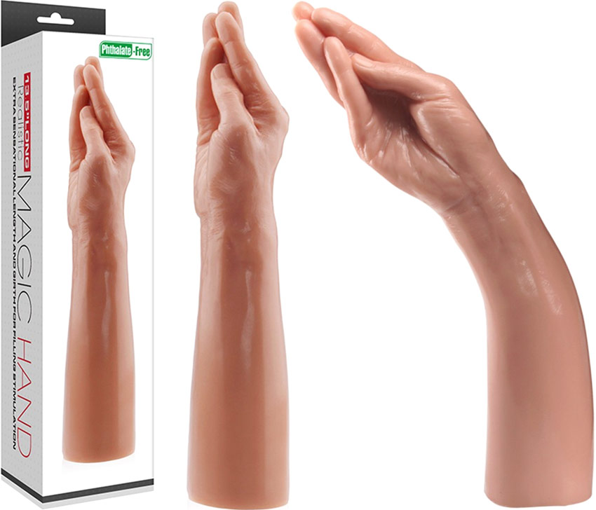 LoveToy Magic Hand - Forearm dildo with hand